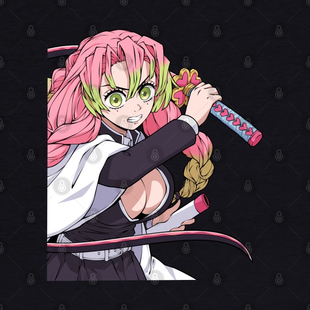 Mitsuri Kanroji Demon Slayer - Kimetsu no Yaiba by Waifuku Merch